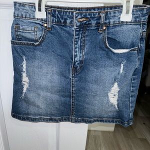 Jean skirt